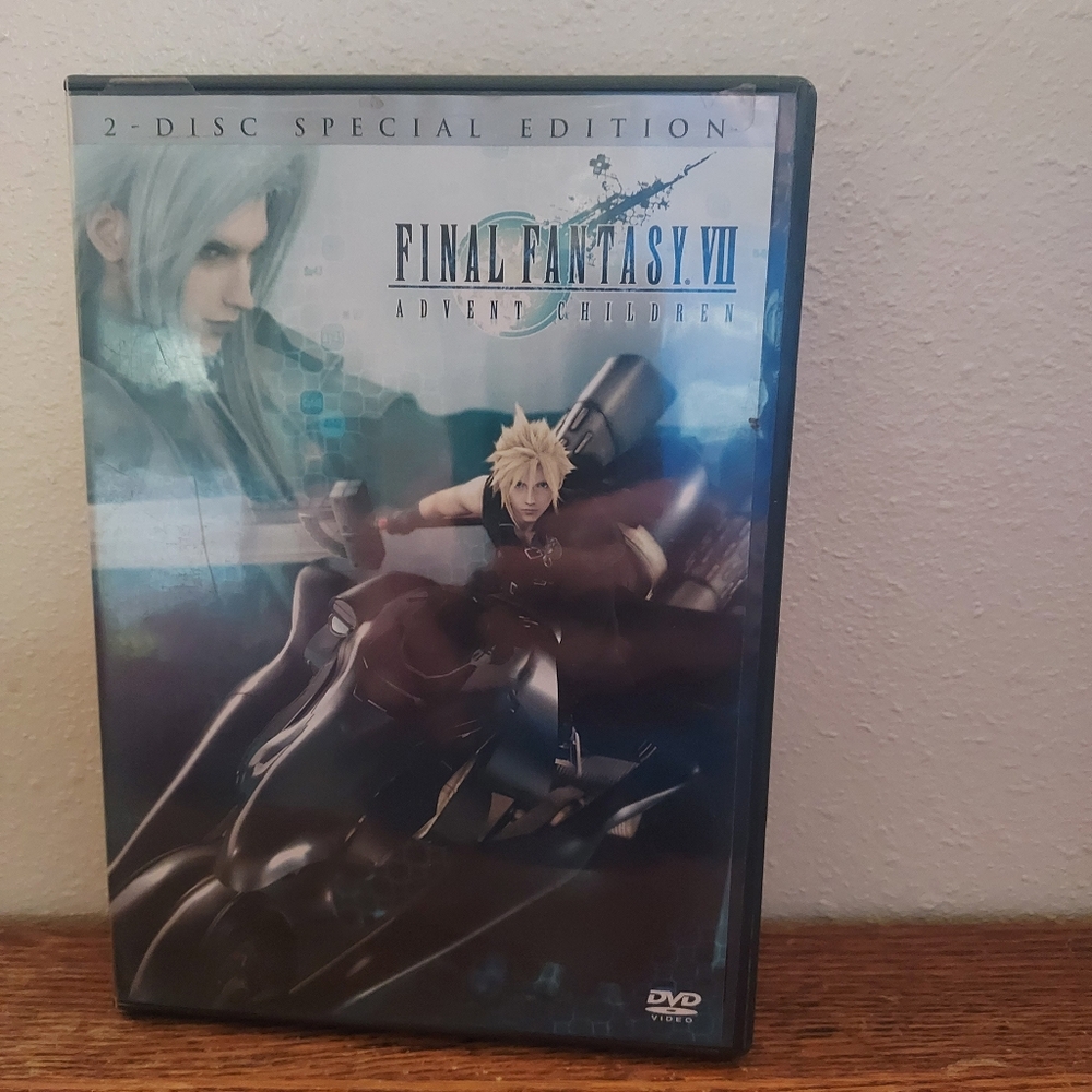 Final Fantasy VII: Advent Children (DVD, 2006, 2-Disc Set) Pre-Owned Tested